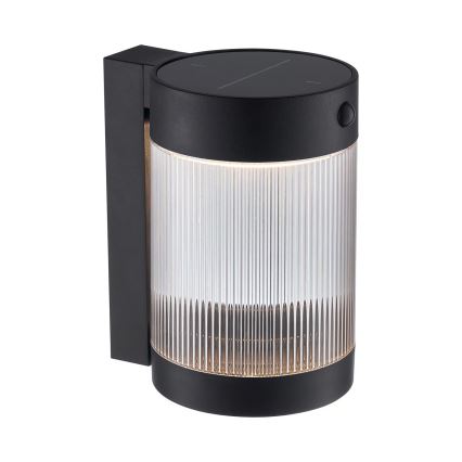 Nordlux - Applique murale solaire avec détecteur COUPAR LED/3,2W/5V 3000K IP44 noir