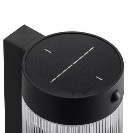 Nordlux - Applique murale solaire avec détecteur COUPAR LED/3,2W/5V 3000K IP44 noir