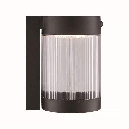 Nordlux - Applique murale solaire avec détecteur COUPAR LED/3,2W/5V 3000K IP44 noir