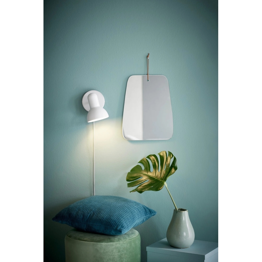 Nordlux - Applique murale TEXAS 1xE27/60W/230V blanche
