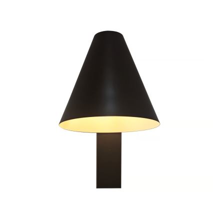 Nordlux - Applique murale WILMER avec port USB 1xE14/40W/230V noire