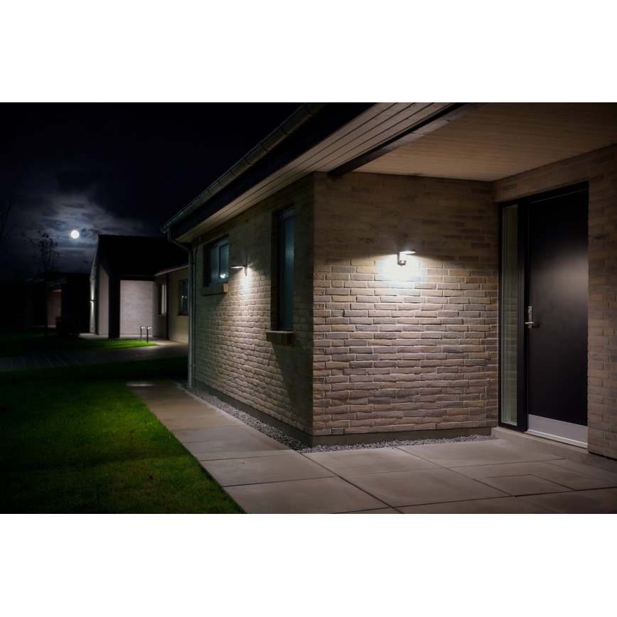 Nordlux - Applique solaire LED avec capteur RICA LED/5W/3,7V IP44 2200 mAh ronde