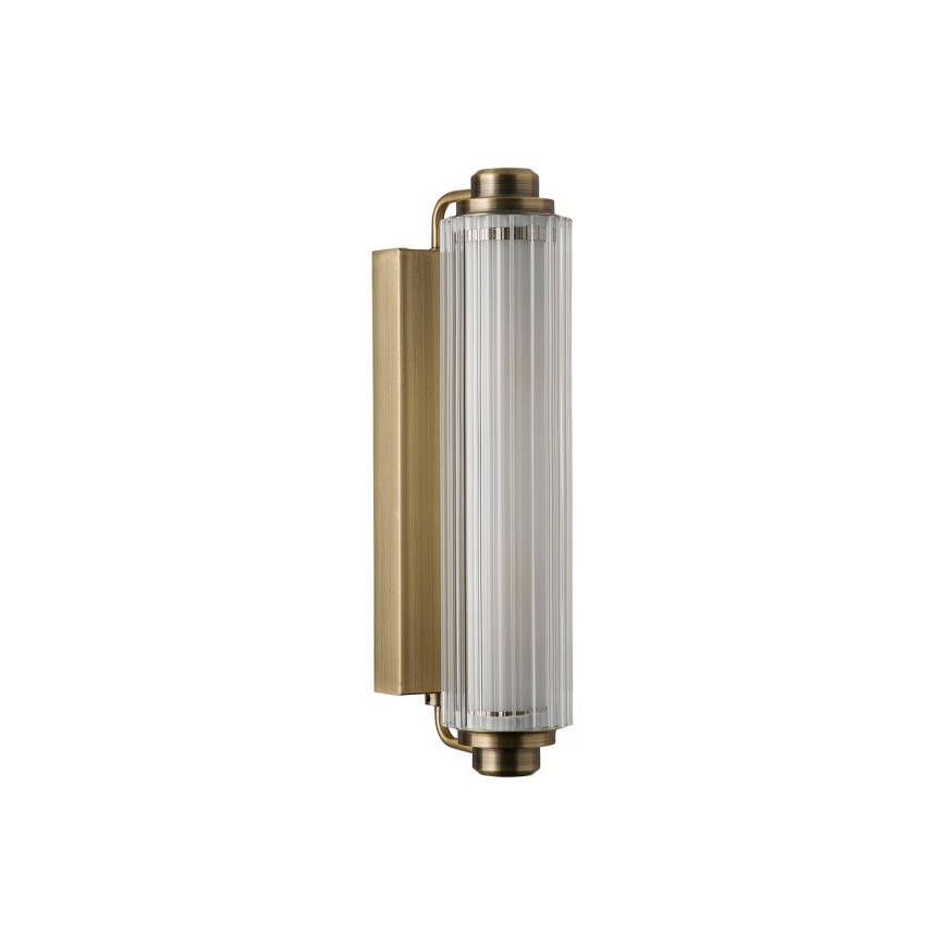 Nordlux - Éclairage de miroir NIMAL pour salle de bains 2xE14/25W/230V IP44, laiton