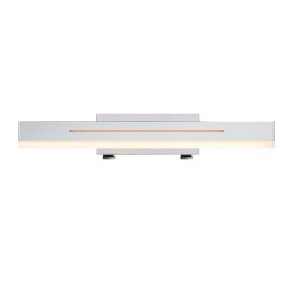 Nordlux - Eclairage de miroir salle de bain à intensité variable OTIS LED/14W/230V IP44 40 cm argent