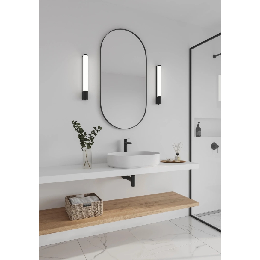 Nordlux - Éclairage de miroir salle de bain MALAIKA LED/6W/230V 3000K IP44 noir