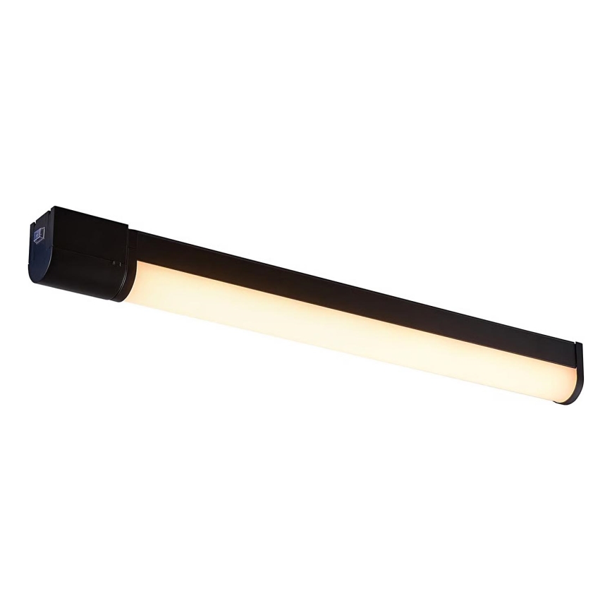 Nordlux - Éclairage LED pour miroir de salle de bains avec prise MALAIKA LED/15W/230V IP44 68,4cm noir