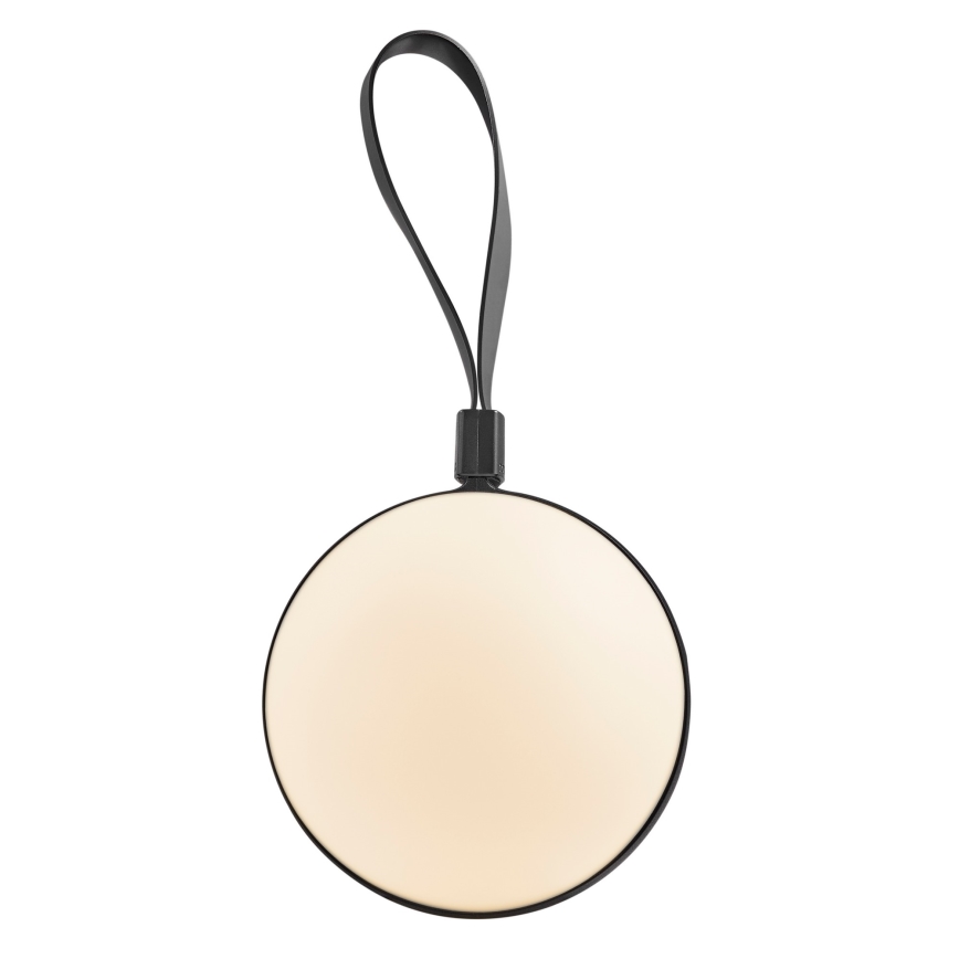 Nordlux - Éclairage portable extérieur à intensité variable BRING TO-GO LED/1W/3,7V IP54 1500 mAh noir