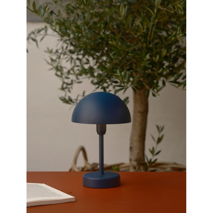 Nordlux - Lampe de table extérieure tactile rechargeable à LED dimmable ELLEN LED/2,8W/3,7V IP44 bleue