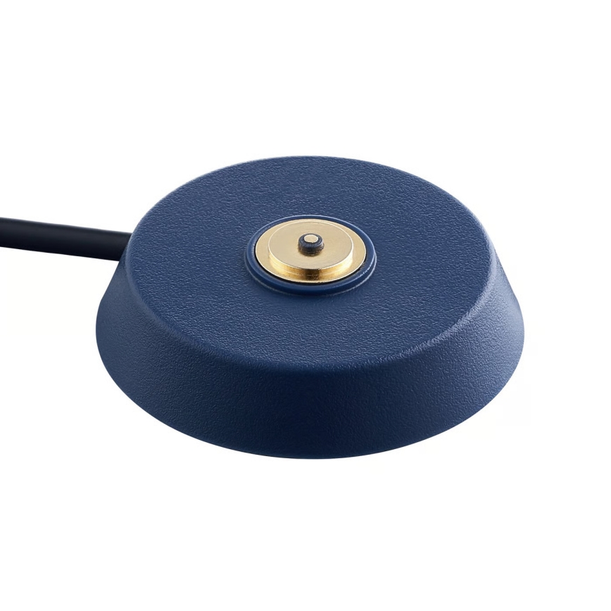 Nordlux - Lampe de table extérieure tactile rechargeable à LED dimmable ELLEN LED/2,8W/3,7V IP44 bleue