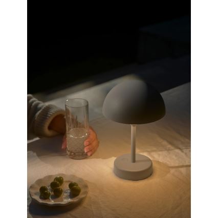 Nordlux - ELLEN Lampe de table d'extérieur LED rechargeable à intensité réglable 2,8W/3,7V 2200 mAh IP44 gris