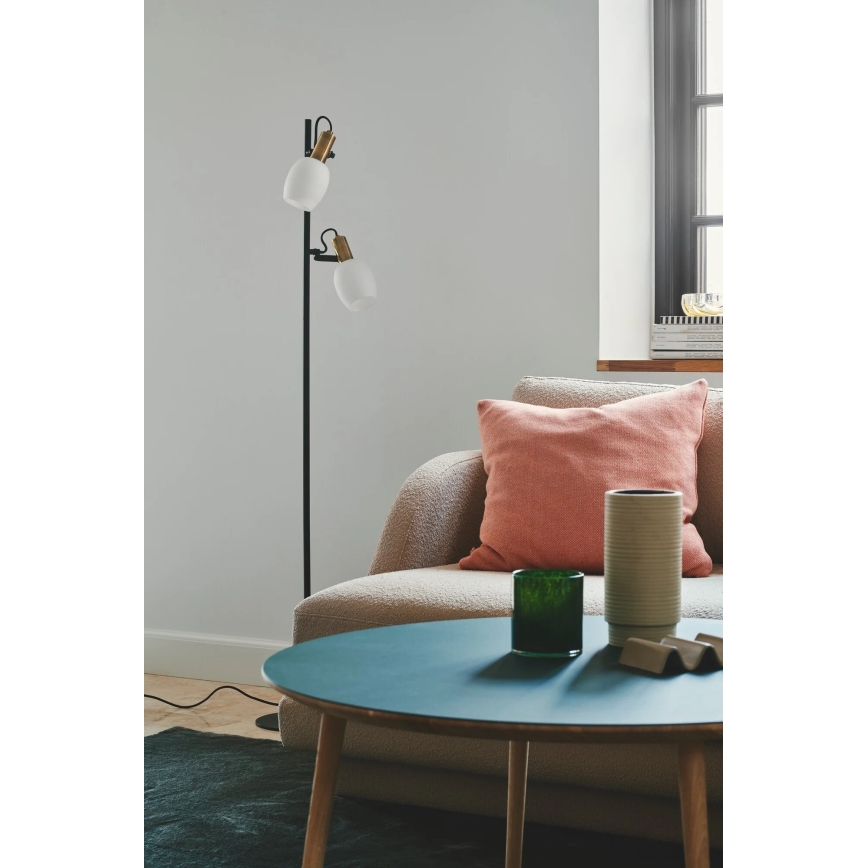 Nordlux - Lampadaire ARILD 2xE14/40W/230V noir