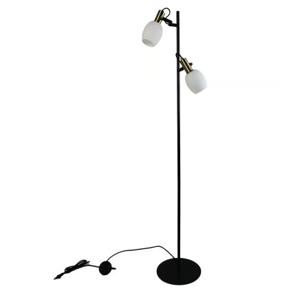 Nordlux - Lampadaire ARILD 2xE14/40W/230V noir
