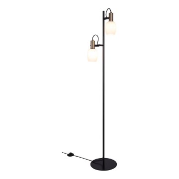 Nordlux - Lampadaire ARILD 2xE14/40W/230V noir
