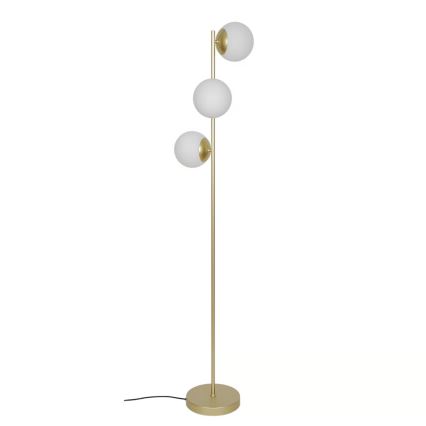 Nordlux - Lampadaire sur pied LILLY 3xE14/10W/230V en laiton