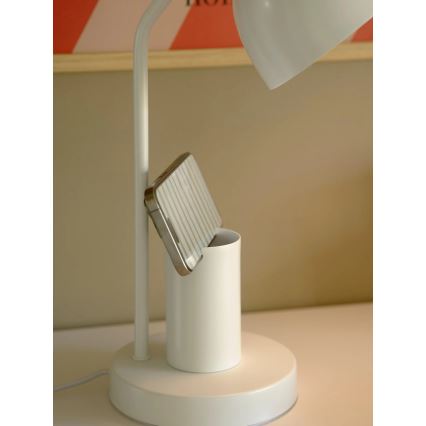 Nordlux - Lampe de table DEVONE 1xE27/15W/230V blanche