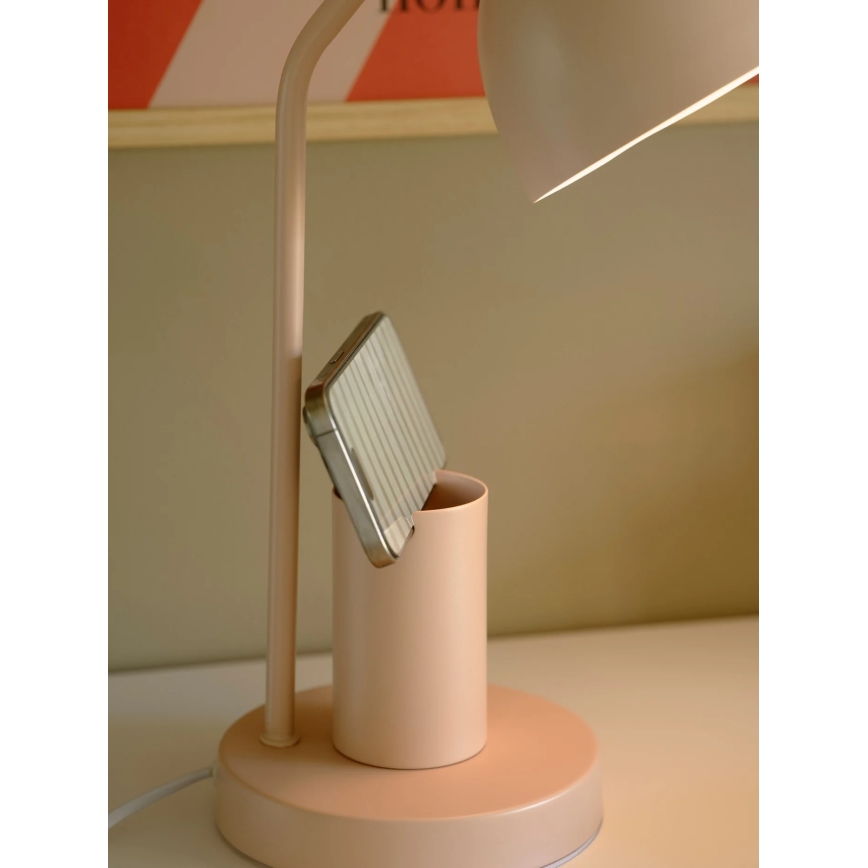Nordlux - Lampe de table DEVONE 1xE27/15W/230V rose