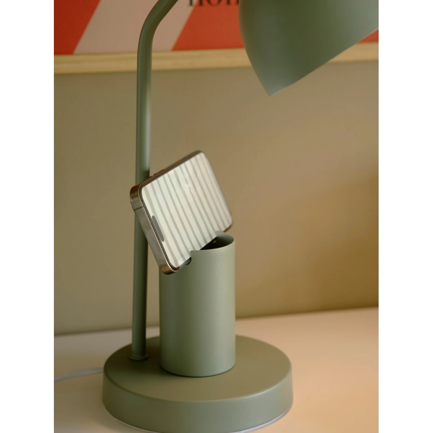 Nordlux - Lampe de table DEVONE 1xE27/15W/230V verte
