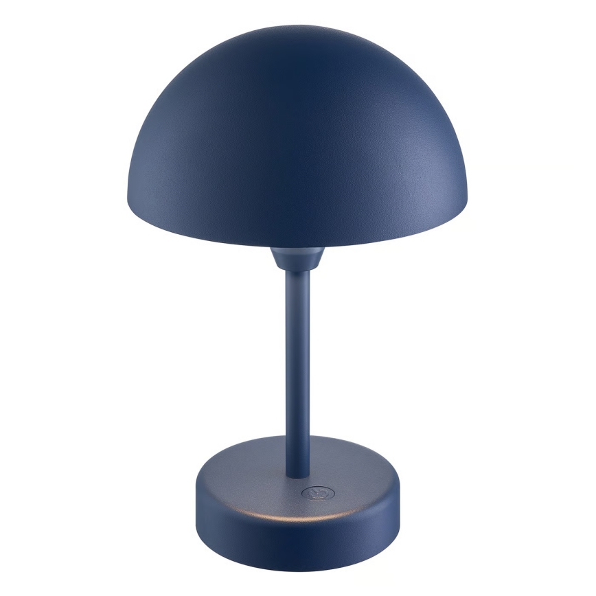 Nordlux - LED Lampe de table d'extérieur tactile, rechargeable et dimmable ELLEN LED/2,8W/3,7V 2200 mAh IP44 bleu
