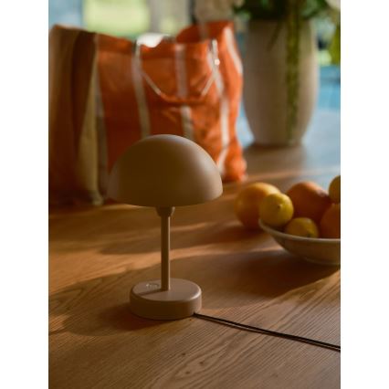 Nordlux - Lampe de table d'extérieur LED rechargeable dimmable ELLEN ELLEN LED/2,8W/3,7V 2200 mAh IP44 marron