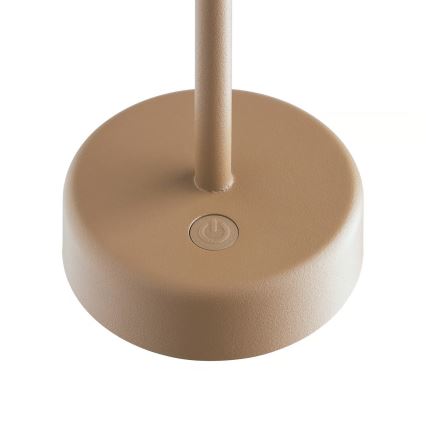 Nordlux - Lampe de table d'extérieur LED rechargeable dimmable ELLEN ELLEN LED/2,8W/3,7V 2200 mAh IP44 marron