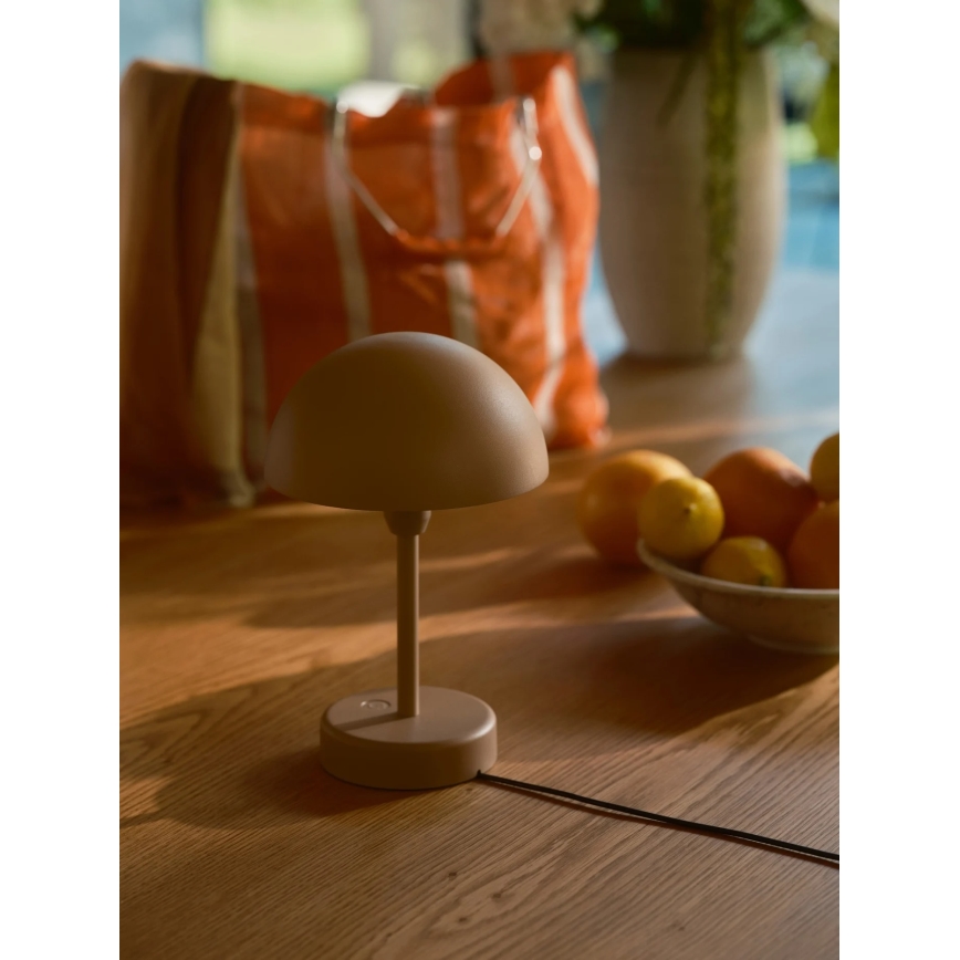 Nordlux - Lampe de table d'extérieur LED dimmable et rechargeable ELLEN LED/2,8W/3,7V IP44 2200 mAh marron