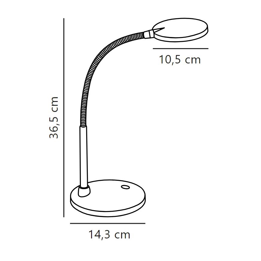 Nordlux - Lampe de table DOVE LED/4,5W/230V