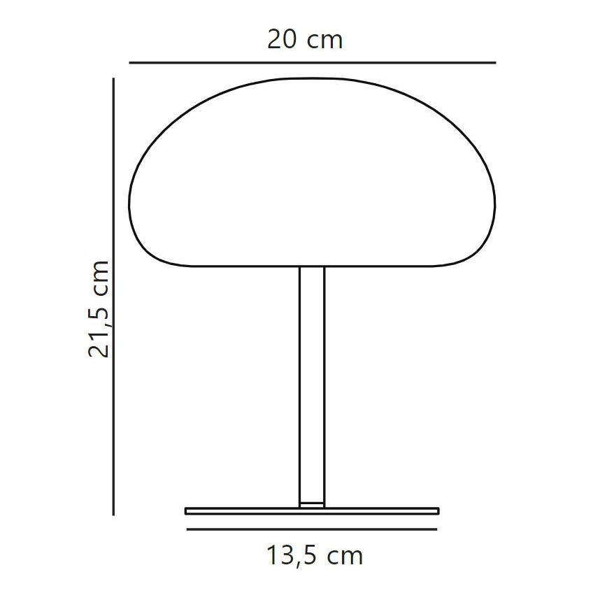Nordlux - Lampe de table d'extérieur LED dimmable SPONGE LED/4,8W/3,7V IP65 4400 mAh