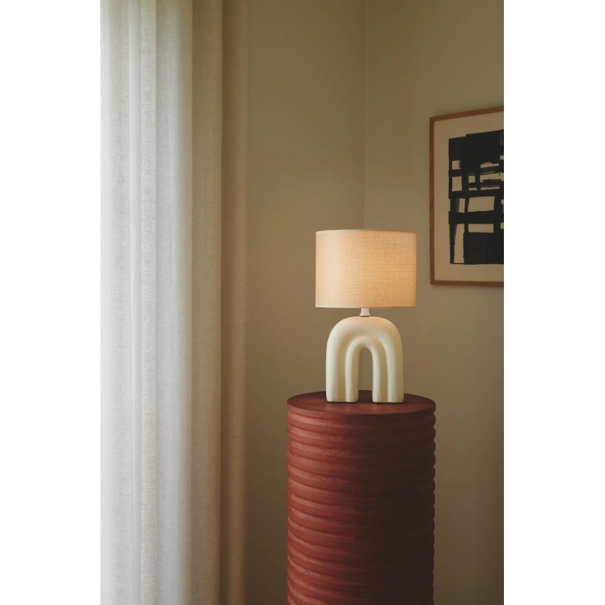 Nordlux - Lampe de table HAZE 1xE27/40W/230V beige