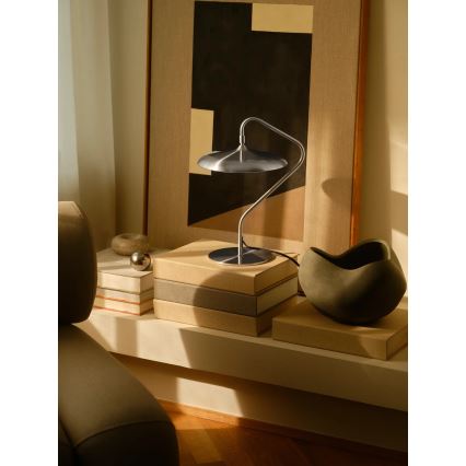 Nordlux - Lampe de table LED ARTIST LED/15W/230V inox
