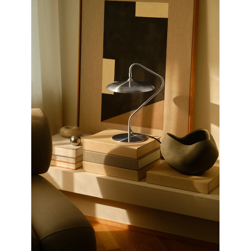 Nordlux - Lampe de table LED ARTIST LED/15W/230V inox
