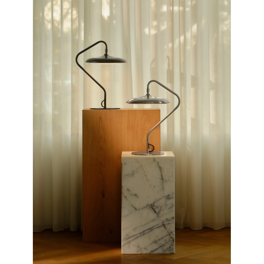 Nordlux - Lampe de table LED ARTIST LED/15W/230V inox