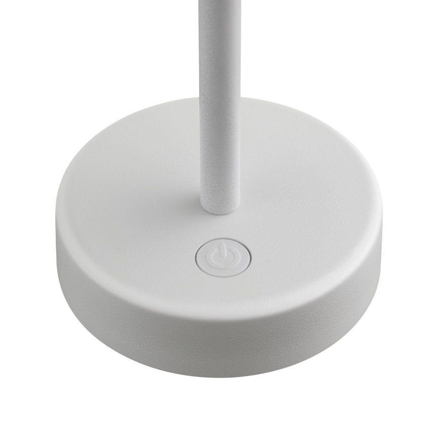Nordlux - Lampe de table d'extérieur LED rechargeable et dimmable ELLEN LED/2,8W/3,7V 2200 mAh IP44 blanche