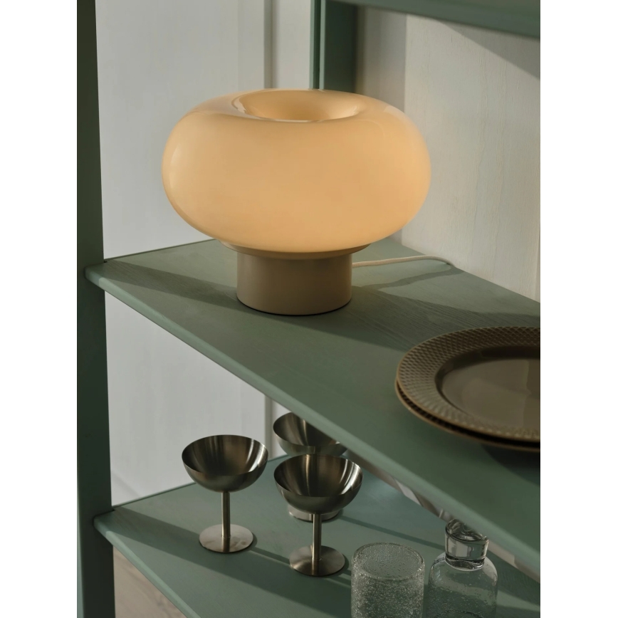 Nordlux - Lampe de table MALTI 2xE27/10W/230V beige