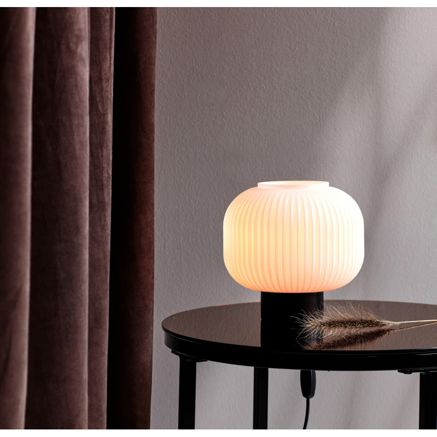 Nordlux - Lampe de table MILFORD 1xE27/40W/230V noire