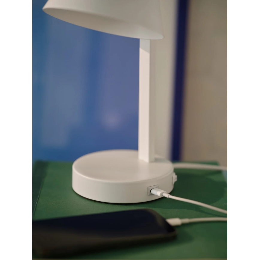 Nordlux - Lampe de table WILMER 1xE14/40W/230V blanche