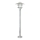 Nordlux - Lampe d'extérieur AGGER 1xE27/60W/230V IP54 argentée