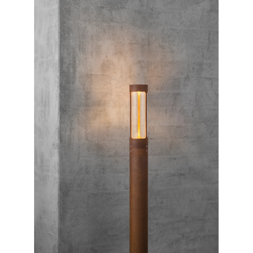 Nordlux - Lampe d'extérieur HELIX 1x GU10/8W/230V IP44, finition rouille