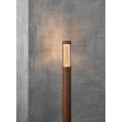 Nordlux - Lampe d'extérieur HELIX 1xGU10/8W/230V IP44 finition rouille 80 cm