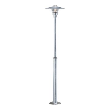 Nordlux - Lampe d'extérieur VEJERS 1xE27/60W/230V IP54 argentée