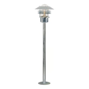 Nordlux - Lampe d'extérieur VEJERS 1xE27/60W/230V IP54 argentée