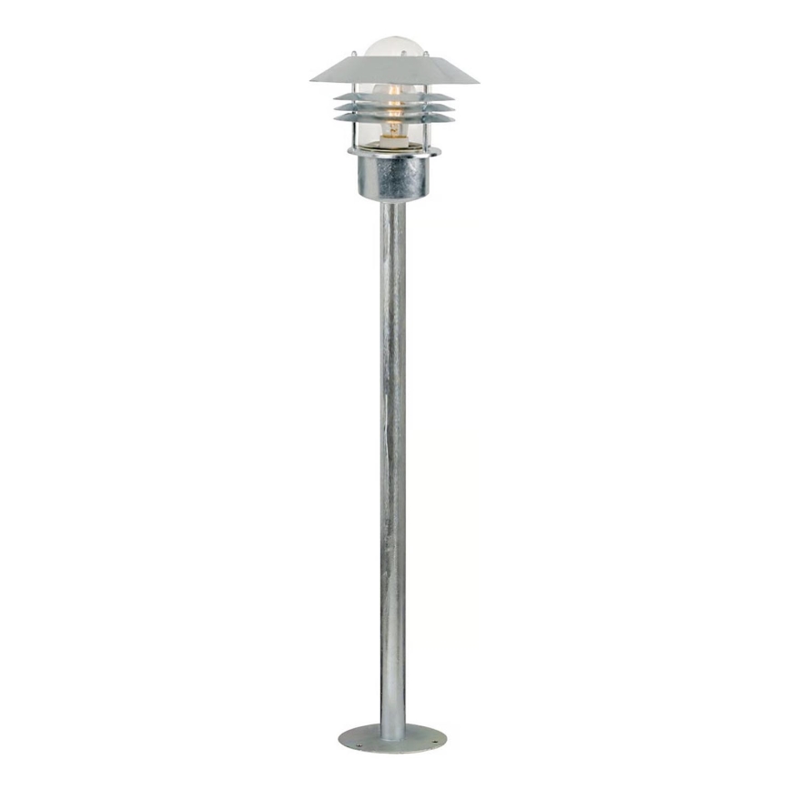 Nordlux - Lampe d'extérieur VEJERS 1xE27/60W/230V IP54 argentée