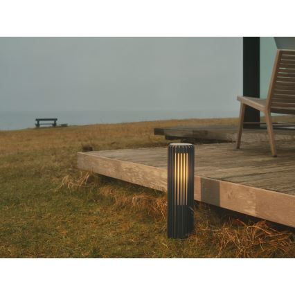 Nordlux - Lampe extérieur ALUDRA 1xE27/15W/230V IP44 anthracite 45,4 cm