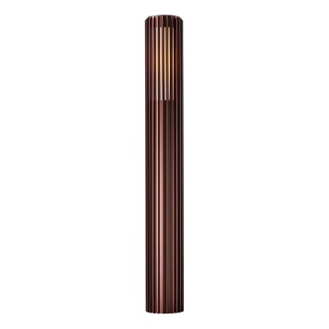 Nordlux - Lampe extérieur ALUDRA 1xE27/15W/230V IP44 marron 95,4 cm
