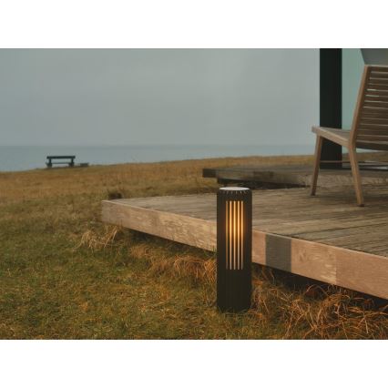 Nordlux - Lampe extérieur ALUDRA 1xE27/15W/230V IP44 noir 45,4 cm