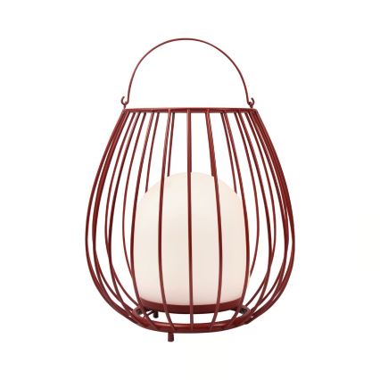 Nordlux - Lampe LED d'extérieur portable dimmable JIM TO-GO LED/3W/3,7V IP54 5000 mAh rouge