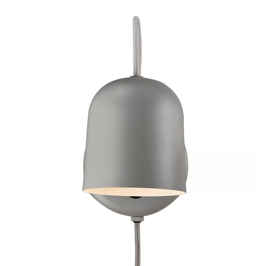 Nordlux - Lampe murale avec port USB ANGLE 1xGU10/25W/230V grise