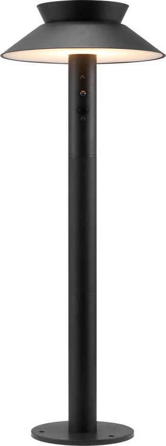 Nordlux - Lampe solaire avec capteur, LED 5W/3,7V, IP44, noir