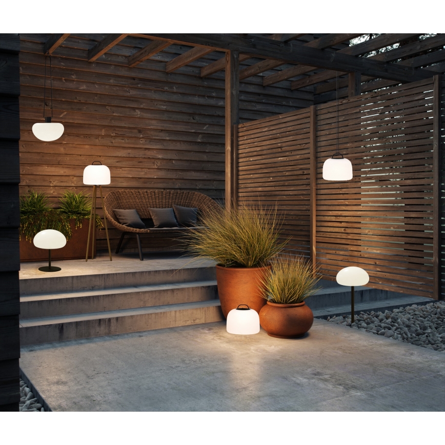Nordlux - Luminaire portable d'extérieur à intensité variable KETTLE TO-GO LED/6,8W/3,7V IP65 5200 mAh