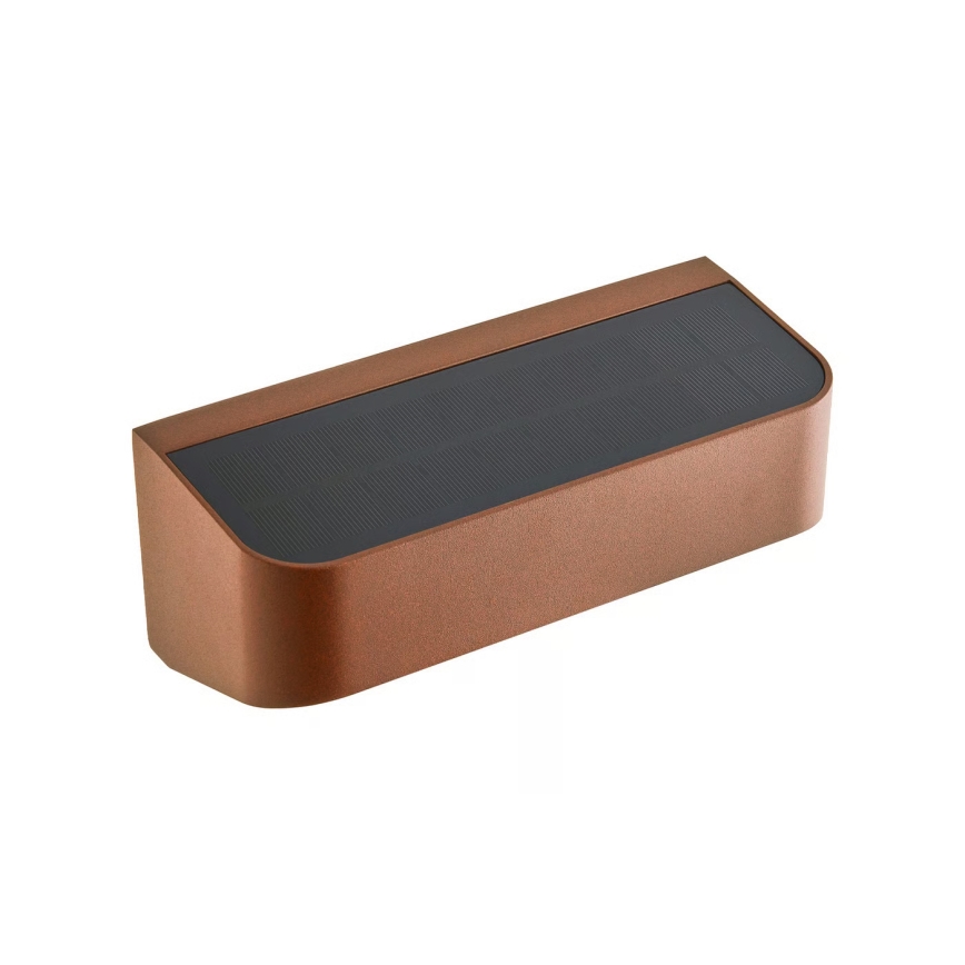 Nordlux - Lampe solaire LED avec capteur MARCELLIO LED/5W/5V IP54 2200 mAh marron