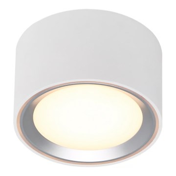 Nordlux - Plafonnier à intensité variable FALLON LED/5,5W/230V 2700K d. 10 cm blanc